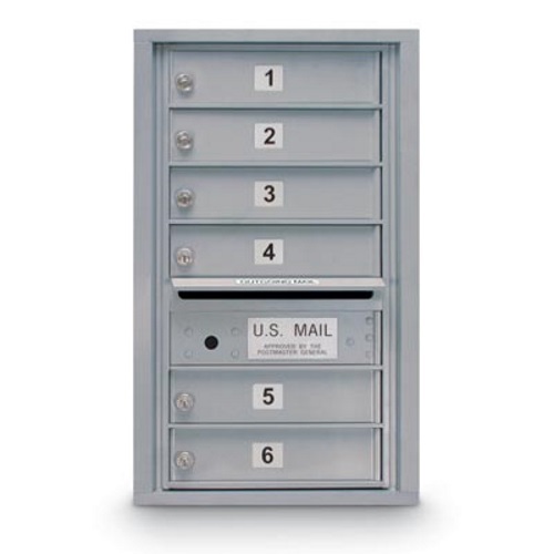 6 Door Standard 4C Mailbox